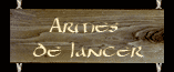 armes de lancer